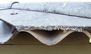 Loose asbestos fibers